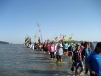 Природное чудо Моисея и фестиваль Разделение моря