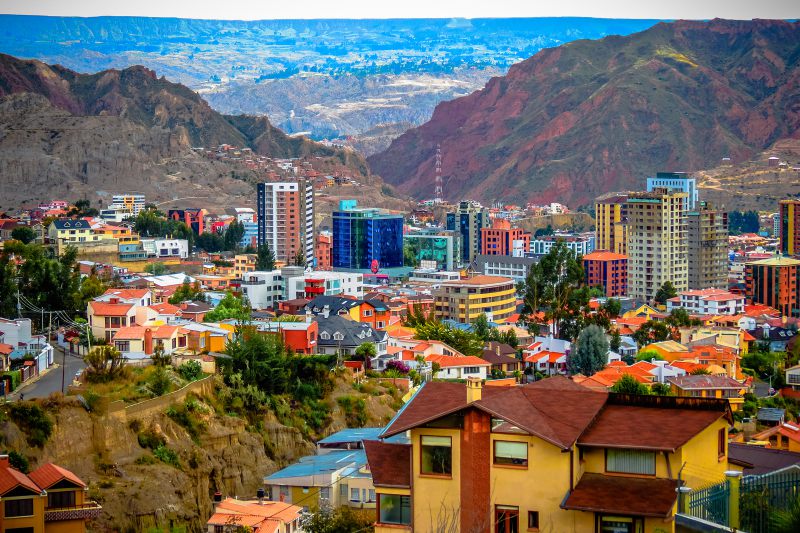 Боливийская столица Ла-Пас